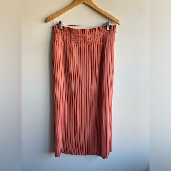 NWT A.L.C.|| Pink/Orange Midi Skirt, Size 8 - Picture 5 of 7